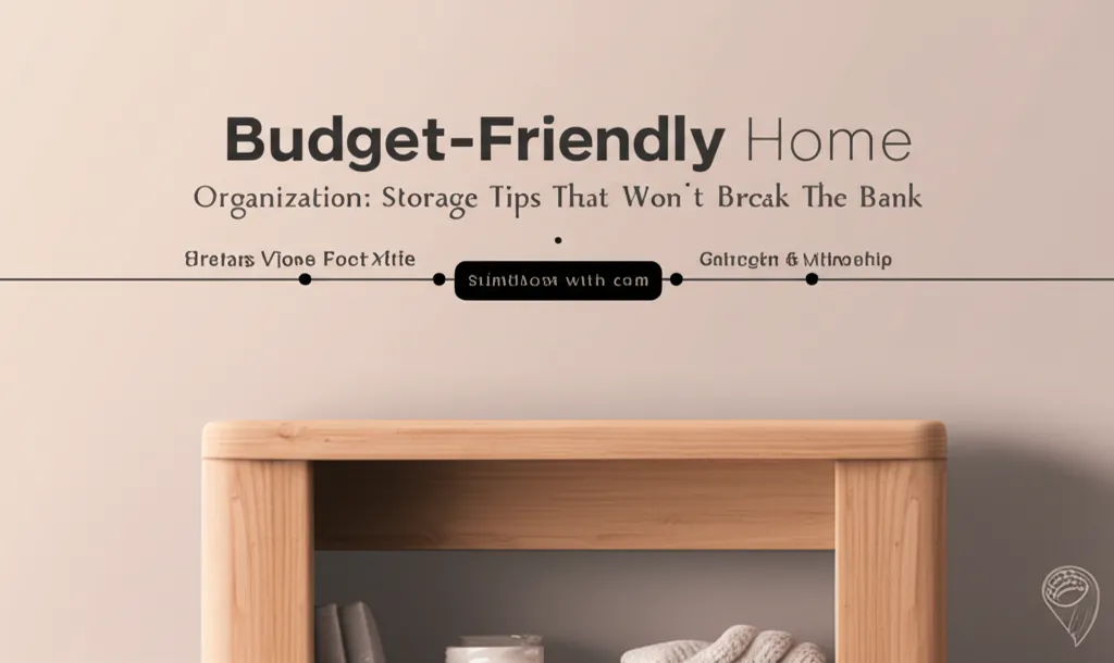 Budget-Friendly Home Organization: Storage Tips That Won't Break the Bank