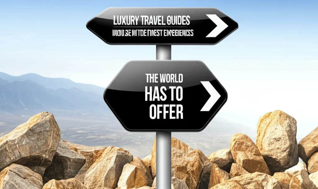 Luxury Travel Guides: Indulge in the Finest Experiences the World Has to Offer