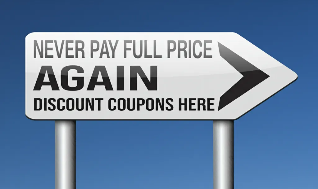 Never Pay Full Price Again: Find Exclusive Discount Coupons Here